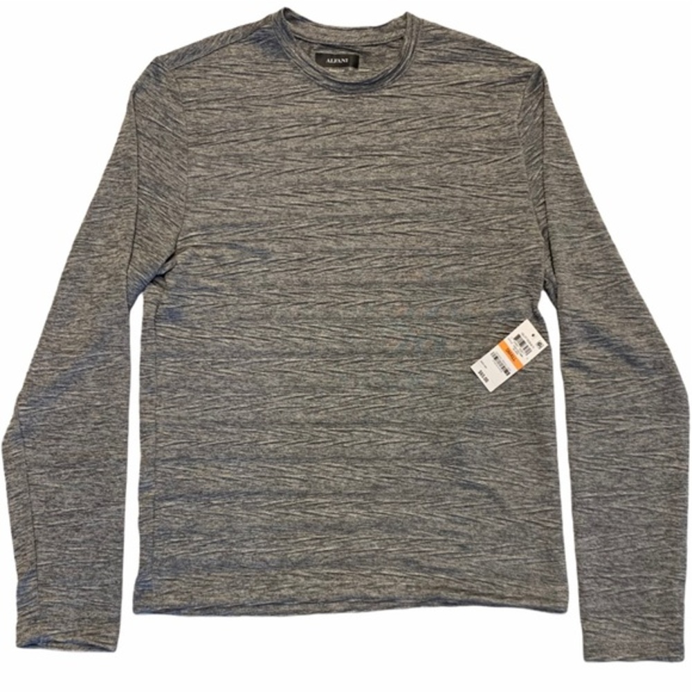 NWT ALFANI Long Sleeve Stretch Pull Over Shirt